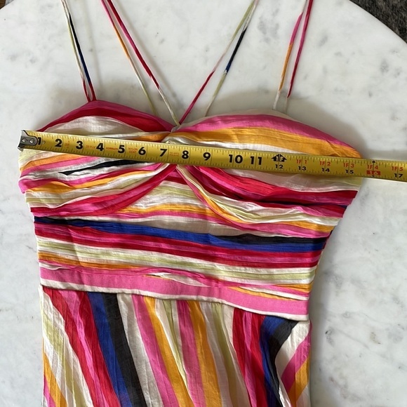 Luxxel Multi Stripe Maxi Boutique Dress - Picture 10 of 13